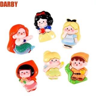 Darby Andersen ตุ๊กตาเจ้าหญิงเทพนิยาย DIY สมุดเรซิ่น เคสโทรศัพท์มือถือ ครีมกาว อุปกรณ์จําลอง การ์ตูนเด็กผู้หญิง ของเล่น