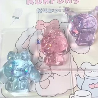 Kuromi ของเล่นบีบ Sanrio แบบใส นวดคลายเครียด