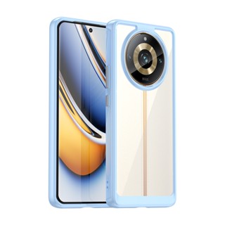 สําหรับ Realme 11 Pro Plus 11 Pro 11 เคส ELVEV กันตก ใส นิ่ม TPU เคสป้องกัน