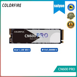 ฮาร์ดดิสก์ไดรฟ์ภายใน CN600 PRO M.2 SSD 512GB 1TB 2TB NVME SSD PCIe 3.0 สีสันสดใส สําหรับแล็ปท็อป เดสก์ท็อป