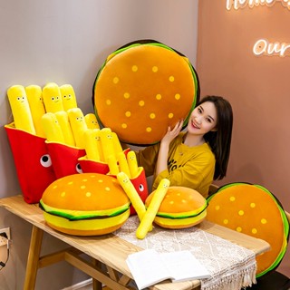 Jfmm ใหม่ หมอนตุ๊กตาเฟรนช์ฟรายส์ เบอร์เกอร์ ครอสบอร์เดอร์ ของเล่นสําหรับเด็ก ขายส่ง