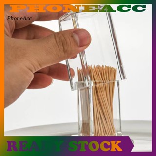 Phoneacc กล่องไม้จิ้มฟัน สะดวกสบาย มองเห็นได้ อุปกรณ์เสริม สําหรับบ้าน