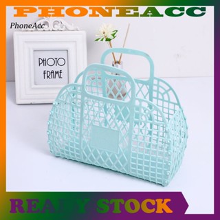 Phoneacc ตะกร้าอาบน้ํา ป้องกันการเสียรูป น้ําหนักเบา พร้อมที่จับ ป้องกันการลื่นไถล สําหรับบ้าน