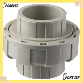 Forever ข้อต่อท่อน้ํา PVC โอริง PPH ป้องกันการกัดกร่อน สีขาว 1-1/2 นิ้ว