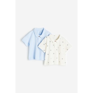 H&amp;M  Boy 2-pack piqué polo shirts 1128492_1