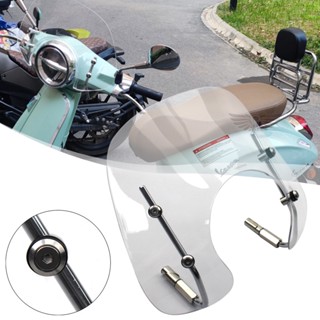 พร้อมส่ง กระจกกันลม ด้านหน้า ดัดแปลง สําหรับ Vespa GTS300 Sprint Spring 150