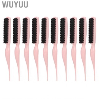 Wuyuu Styling Brush Comfortable Smoothing Ergonomic Design Improve Hair Volume Teasing for Home and Travel