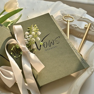 ●หนังสือ Vow งานแต่งงาน● การ์ดแต่งงาน Vow นําเสนองาน