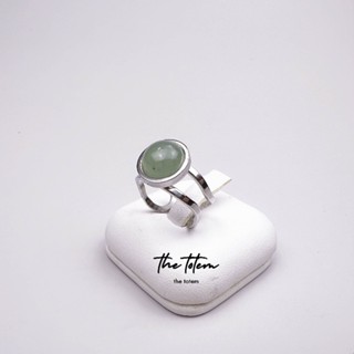 แหวน The Totem Green Aventurine Ring Ep06 ฟรีไซส์ Free Size ปรับขนาดเองได้