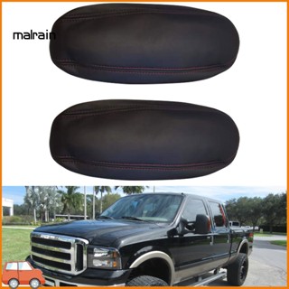 [Ma] ฝาครอบที่เท้าแขน กันลื่น กันน้ํา ทนทาน สําหรับ Ford F250 F350 XTL 1999-2007 2 ชิ้น