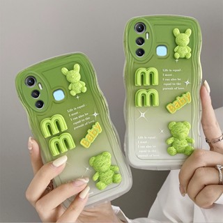 เคสโทรศัพท์มือถือ ลายตุ๊กตา 3D ไล่โทนสี สําหรับ infinix hot11