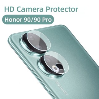 ฟิล์มกระจกนิรภัยกันรอยหน้าจอกล้องหลัง HD แบบใส สําหรับ Honor 90 Pro Honor90Pro 5G 2023