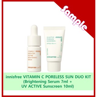 [SAMPLE] Innisfree VITAMIN C PORELESS Sun DUO KIT (เซรั่ม 7 มล. + UV ACTIVE Sun 10 มล.) #4