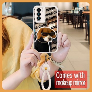 Raised lens Soft case Phone Case For OPPO Realme GT Explorer Master luxurious interest Makeup mirror Liquid silicone texture