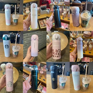 พร้อมส่ง กระติกน้ําร้อน Starbucks 350 มล.