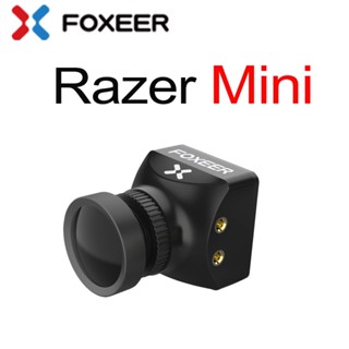 Foxeer Razer Mini HD 5MP 2.1 มม. M12 1200TVL PAL NTSC 43 169 FPV กล้อง พร้อม OSD 4.5-25V ภาพธรรมชาติ สําหรับโดรนแข่งขัน RC FPV