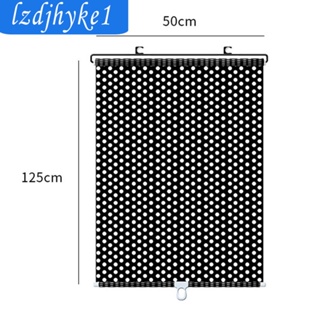[Lzdjhyke1] ม่านบังแดด แบบปุ่มดูดสุญญากาศ สําหรับรถยนต์ คาเฟ่ ห้องนอน