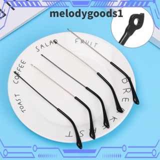 Melodygoods1 ปลอกแขนโลหะ กันลื่น สําหรับซ่อมแซมแว่นตา 1 คู่