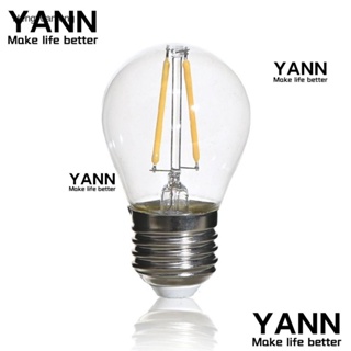 Yann1 หลอดไฟเอดิสัน E27 สีขาวอบอุ่น สไตล์วินเทจย้อนยุค