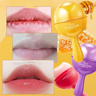 【พร้อมส่ง】ลิปบาล์มอมยิ้ม กลิ่นผลไม้ ไร้สี ให้ความชุ่มชื้น ป้องกันริมฝีปากแห้ง และเจือจาง