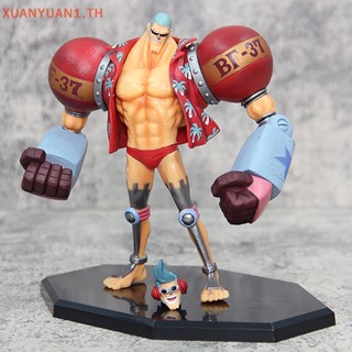 Xuan โมเดลฟิกเกอร์ PVC รูปการ์ตูนอนิเมะโจรสลัด One Piece Pirates GK Franky ขนาด 18 ซม. สําหรับตกแต่ง เก็บสะสม