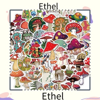 Ethel1 สติกเกอร์ PVC ลายเห็ด มีกาวในตัว หลากสี สําหรับตกแต่งสมุดภาพ บ้าน DIY 150 ชิ้น