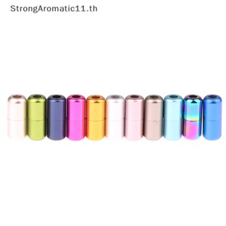 Strongaromatic บักเกิลเชือกผูกรองเท้า แบบอลูมิเนียม 2 ชิ้น สําหรับเด็ก และผู้ใหญ่