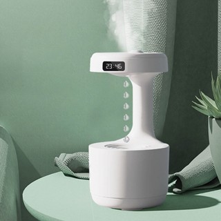 Furnitures2.th Anti Gravity Humidifier Water Drop การทำงานที่เงียบสงบ Fine Misting Leakage Proof USB Powered Mist Humidifiers