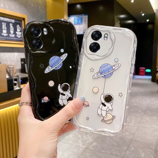 เคส oppo a57 เคสออปโป้ a57 2022 เคสโทรศัพท์มือถือ กันกระแทก ลายนักบินอวกาศ สําหรับ oppo a57 4g a77 4g