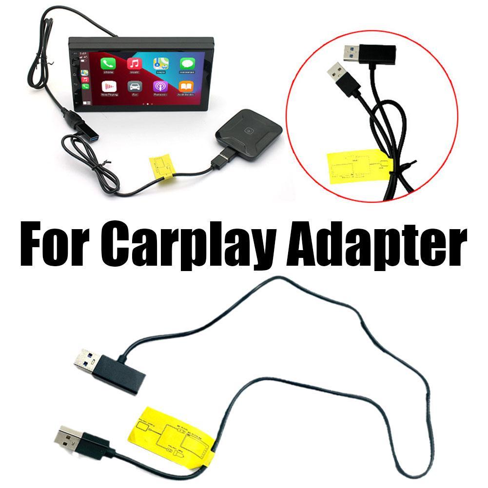 สายเคเบิลพาวเวอร์ซัพพลาย USB 2 In 1 สําหรับกล่องทีวี CarlinKit carplay AI Box Android Dongle