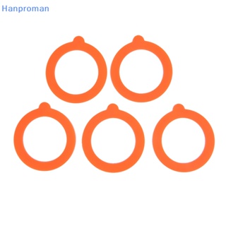 Hanproman&gt; ปะเก็นซิลิโคน กันรั่วซึม แบบเปลี่ยน สําหรับเก็บอาหาร 5 ชิ้น