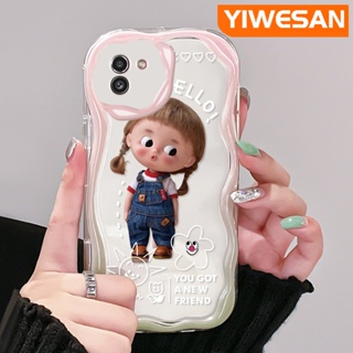 เคสโทรศัพท์มือถือแบบนิ่ม ใส กันกระแทก ลายการ์ตูนเด็กผู้หญิงซน น่ารัก สีสันสดใส สําหรับ Samsung A03 Core A03s A02 M02 A02s M02s F02s