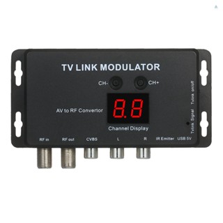 Tmt TVLINK Modulator AV เป็น RF ตัวแปลง และ IR Extender RF Modulator