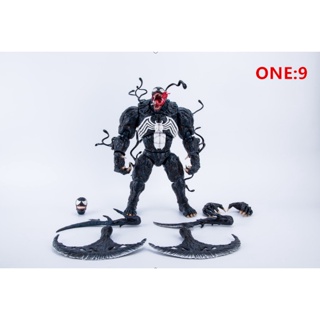 (((พร้อมส่ง) ของแท้ โมเดลฟิกเกอร์ Marvel Venom 2 Massacre Begins Migu Venom 1/9