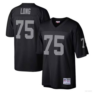 Yp2 NFL เสื้อยืดลําลอง แขนสั้น คอกลม พิมพ์ลาย Las Vegas Raiders Legacy Jersey Howie Long Football พลัสไซซ์ PY2