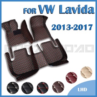 แผ่นรองพื้นรถยนต์ RHD อุปกรณ์เสริม สําหรับ VW Volkswagen Lavida 2013 2014 2015 2016 2017