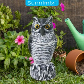 [Sunnimix1] รูปปั้นนกฮูกเหมือนจริง สําหรับตกแต่งสวน