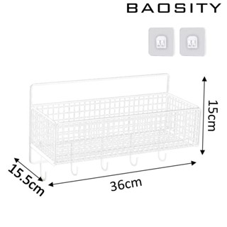 [Baosity] ตะกร้าลวดเหล็ก แบบแขวน ทนทาน สําหรับห้องครัว ห้องน้ํา ผลไม้ ผัก ขนมขบเคี้ยว