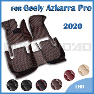 Rhd พรมปูพื้นรถยนต์ สําหรับ Geely Azkarra Pro 2020 กําหนดเอง แผ่นรองเท้ารถยนต์ พรมปูพื้น อุปกรณ์ตกแต่งภายใน