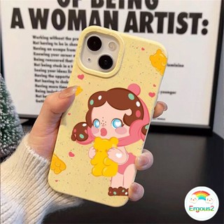 เคสโทรศัพท์มือถือ ซิลิโคนนิ่ม กันกระแทก ลายการ์ตูนเด็กผู้หญิงตัวเล็กน่ารัก สําหรับ iPhone 14 13 12 11 Pro Max X Xr Xs Max 8 7 6 6s Plus SE 2020