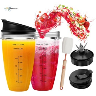 อะไหล่เครื่องปั่นน้ําผลไม้ และแปรง แบบเปลี่ยน สําหรับ Nutri Ninja Auto IQ BN801 SS101 BL480-30 BL641 BL642-30