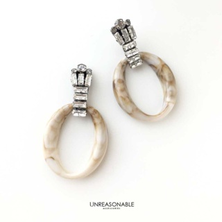 ต่างหู สีนูด น้ำหนักเบา สวยใส่สบาย Unreasonable Accessories UA0710-01