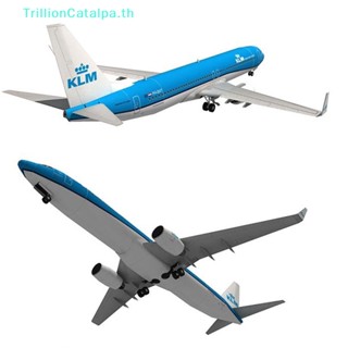 Trillioncatalpa โมเดลเครื่องบินกระดาษ 3D 1:100 Boeing 737 แฮนด์เมด DIY TH