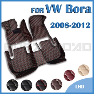 Rhd พรมปูพื้นรถยนต์ สําหรับ VW Volkswagen Bora 2008 2009 2010 2011 2012