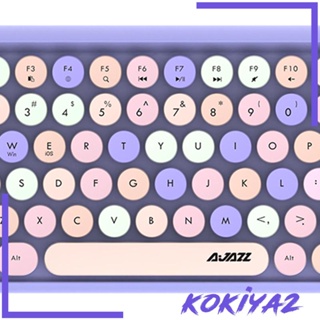 [Kokiya2] คีย์บอร์ดเกมมิ่ง 308 84 คีย์ ทรงกลม ขนาดเล็ก พกพาง่าย พร้อมปุ่มกด