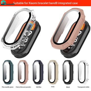 สำหรับ MIUI สร้อยข้อมือ8เคสสำหรับ MIUI Band8เคสฟิล์มแบบบูรณาการเคส PC ฟิล์มนิรภัย Home home