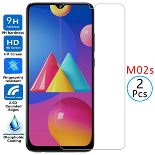 ฟิล์มกระจกนิรภัยกันรอยหน้าจอ สําหรับ samsung m02s galaxy m 02s m02 s samsun samsumg sansung m02s