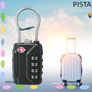 Pista อุปกรณ์ล็อคกระเป๋าเดินทาง แบบ 3 หลัก ทนทาน