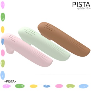 Pista ฝาครอบลูกบิดประตู ซิลิโคน ป้องกันการชน อเนกประสงค์ ไร้เสียง ป้องกันไฟฟ้าสถิตย์ ลายจุด เพื่อความปลอดภัยของเด็ก ตกแต่งบ้าน