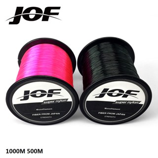 Jof สายไนล่อน PE 4-28LB 1000 ม. 500 ม. แข็งแรงมาก สําหรับตกปลา